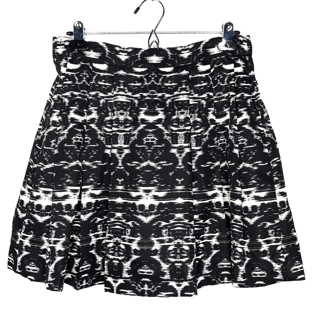 JCrew Blurred Ikat Mini Skirt D30